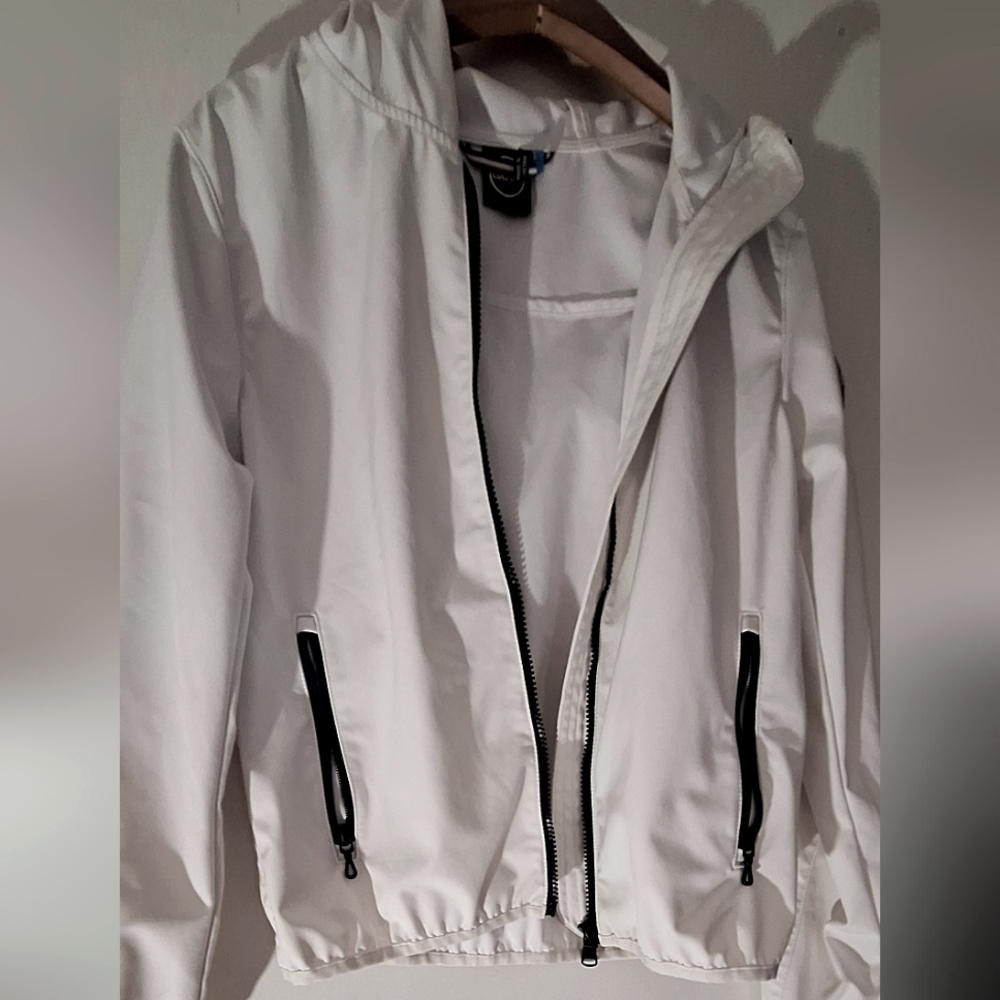 Colmar Kids White Rain Coat Size 12
